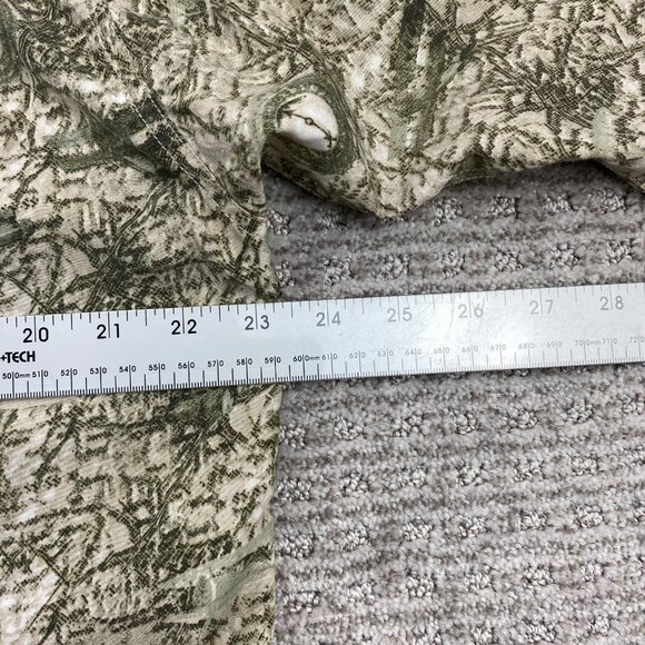 Vintage Columbia Sportswear Company Shirt Men M Brown Green Rayon Button Up Polo - Picture 7 of 8